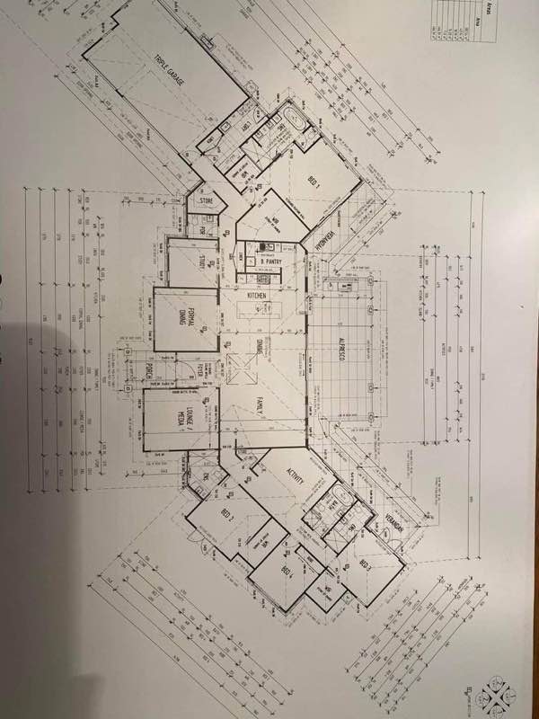 Floor Plan Blueprint