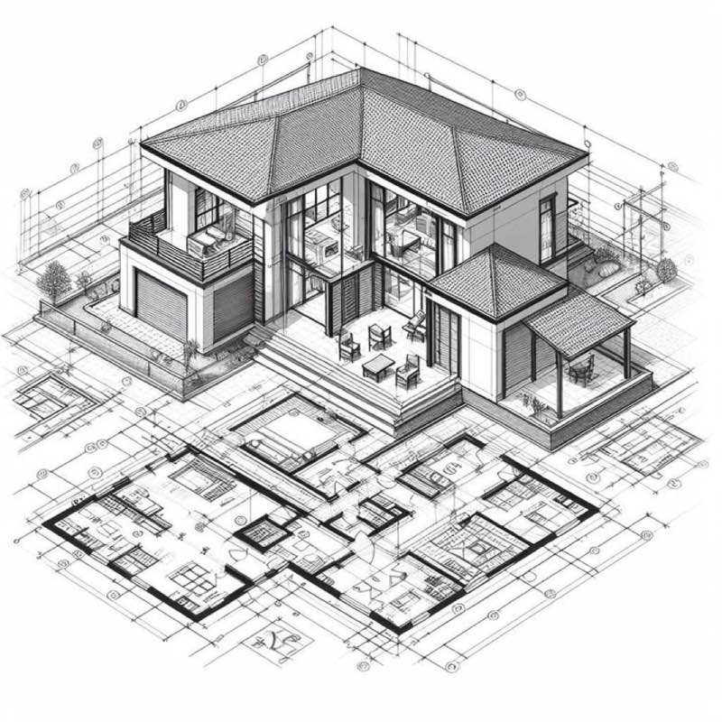 Floor Plan Blueprint