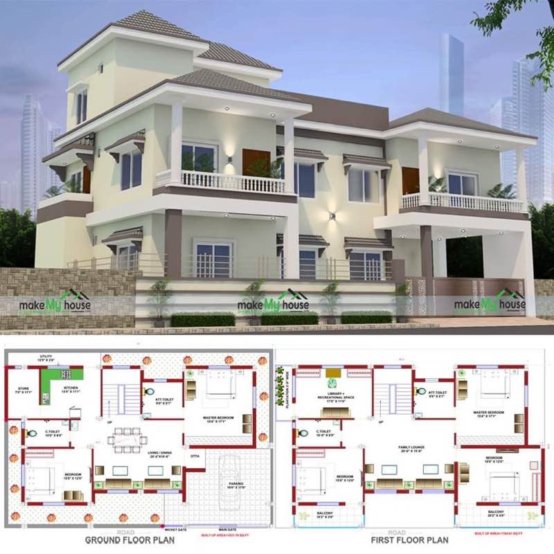 Floor Plan Blueprint
