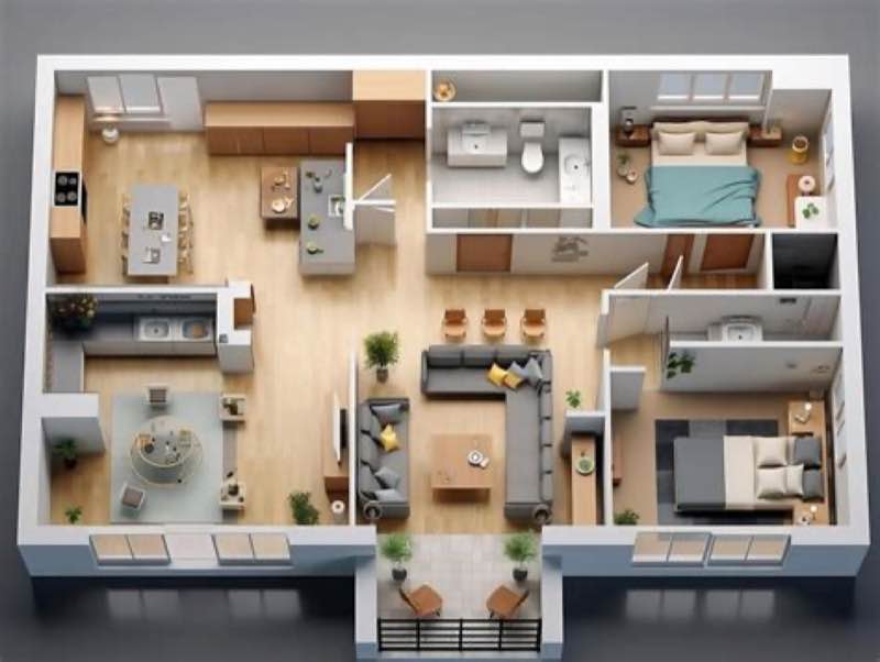 Floor Plan Blueprint
