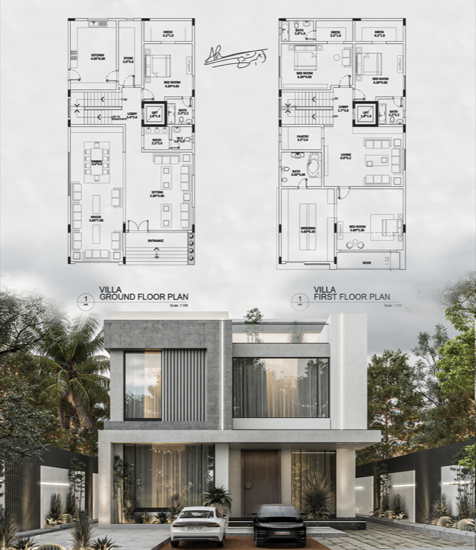 Floor Plan Blueprint