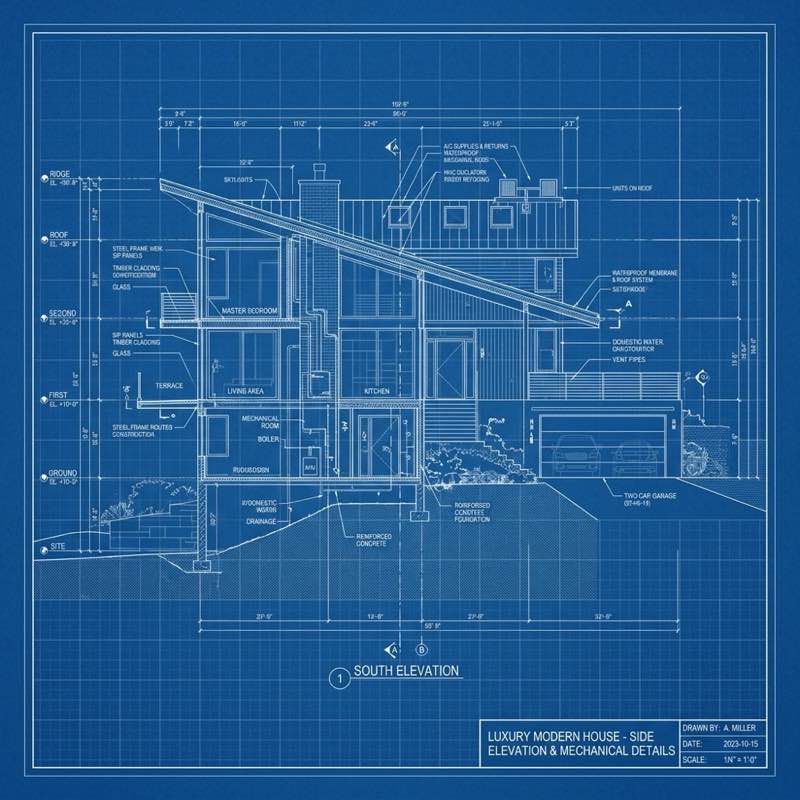 Floor Plan Blueprint