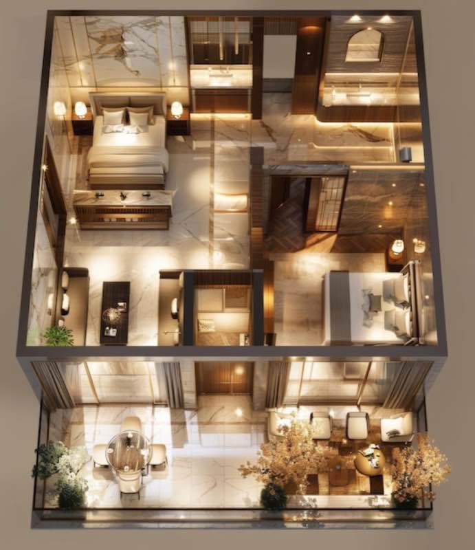 Floor Plan Blueprint